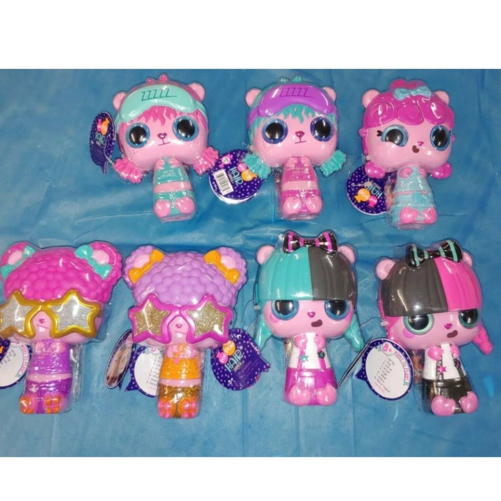 2/50$  NWT Lot of 7 pop pop hair 3 in 1 pet dolls